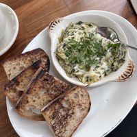 Spinach Artichoke Dip  at Cafe Flora in Seattle