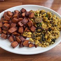 Tofu scramble   at Cafe Flora in Seattle