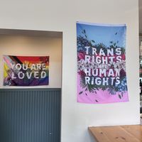   at Cafe Flora in Seattle