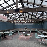   at Cafe Flora in Seattle