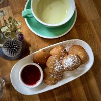   at Cafe Flora in Seattle