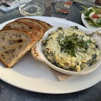 Spinach Artichoke Dip  at Cafe Flora in Seattle