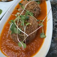 Arancini  at Cafe Flora in Seattle