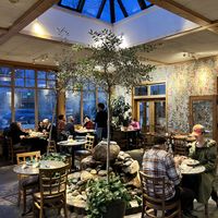   at Cafe Flora in Seattle