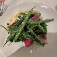 Salad from Valentine’s Day menu  at Cafe Flora in Seattle