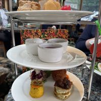 Halloween tea set  at Cafe Flora in Seattle