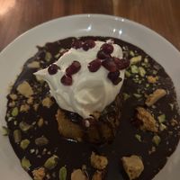 pistachio rose cake   at Cafe Flora in Seattle