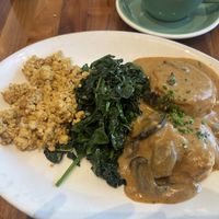   at Cafe Flora in Seattle