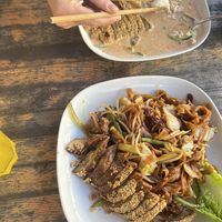 down: 25 with duck, up: 32 with duck  at Rou Vegan in Berlin