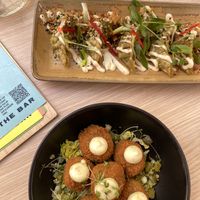 Gyoza & bitterballen 🌱  at Zeta in The Hague