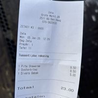 bill  at Zeta in The Hague