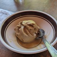 Vegan gelato at Bustavo Food Bus in Ometepe