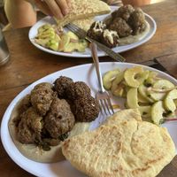 Babaganoush plates  at Bustavo Food Bus in Ometepe