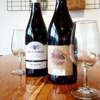 Vins locaux at L'Originalithé in St-paul-trois-chateaux