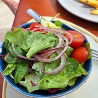 Mixed salad at Cafe Cuba in St Julians