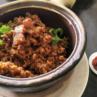 沙煲烧素肉饭 at Xiang Ji 香積素食 in Johor Bahru