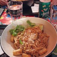 Pad Thaï au tofu 💚 at Sawasdee Bangkok in Angers