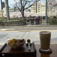 With a view  at Paper Nuts in Seoul