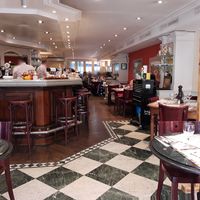 Interior at Punto e Pasta in Winterthur