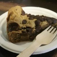 Peanut butter choc chip pie at Cookies and Scream - Camden Lock Market in North West London