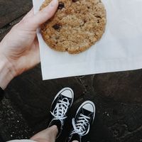 Choc Chip Cookie at Cookies and Scream - Camden Lock Market in North West London