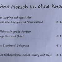 Spaghetti nicht getestet, Curry lame at Marsch & Meer in Sankt Peter-ording