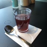 Homemade Punsch alcoholfree at Nina‘s Deli in Dreieich