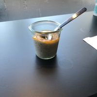 Mango-passionfruit pudding at Nina‘s Deli in Dreieich