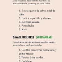 Carta at New York Burger in Madrid