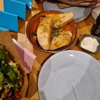 Knoblauch Brot at Happy Döner in Mainz