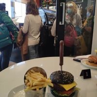 Vegan "beef" burger 🍔 at Chef Laura Rosso in Galway