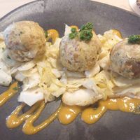 Brezn dumplings at Sankt Annas - Augustenstraße  in Munich