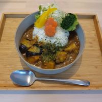 Aubergine curry at Shokudo in Utrecht