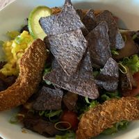 Mexican style salad bowl at Cine Café in Vlissingen