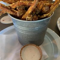 Sweet potato fries at Cine Café in Vlissingen