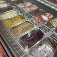 About 7 plant-based options   at Sorveteria Universal in Belo Horizonte