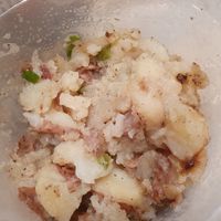 Grilled potato salad at Zoës Kitchen in Lake Mary