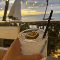 Margarita (wasn’t my favorite) #Veganuary at Sea Shed in Speightstown