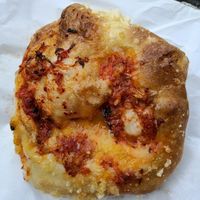 Kimchi + ‘Cheese’ Focaccia Bomb  at Morgan and Watson  in South East London