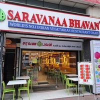 sign at Saravana Bhavan - Brickfields in Kuala Lumpur