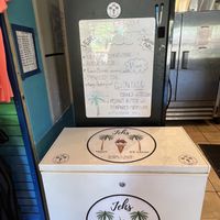 Ice cream located inside   at Shambles in St John