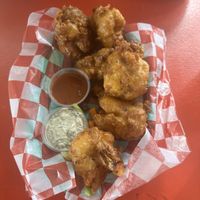Cauliflower wings  at Shambles in St John
