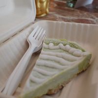 Key Lime pie was 🤤 at BOTICA BISTRO - Nutty Treesome in Playa Del Carmen
