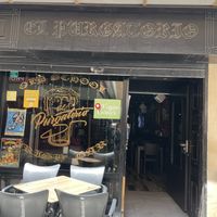 Outside  at El Purgatorio in Cartagena