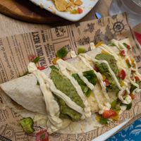 Quesadilla vegana at El Purgatorio in Cartagena