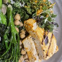 Grilled tofu entewe en  at The Banyan Tree in Lahaina