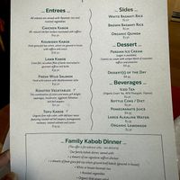 Menu  at Turquoise in Redondo Beach