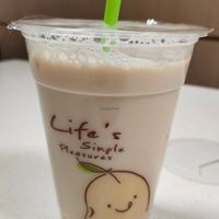 Soya milk at Mr Bean - Canberra Plaza in North Singapore