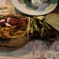 Hummus  at Pescaria Dekaderon in Kotor