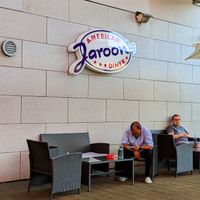 Outside of Jaroon's American Diner at Jaroon's American Diner in Karlsruhe
